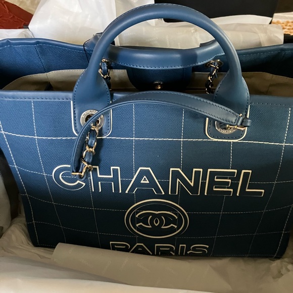 CHANEL Handbags - Chanel shopper tote NIB